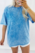 Mineral Washed Oversized Tee