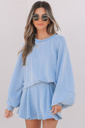 Corded Top and Mini Skort Set