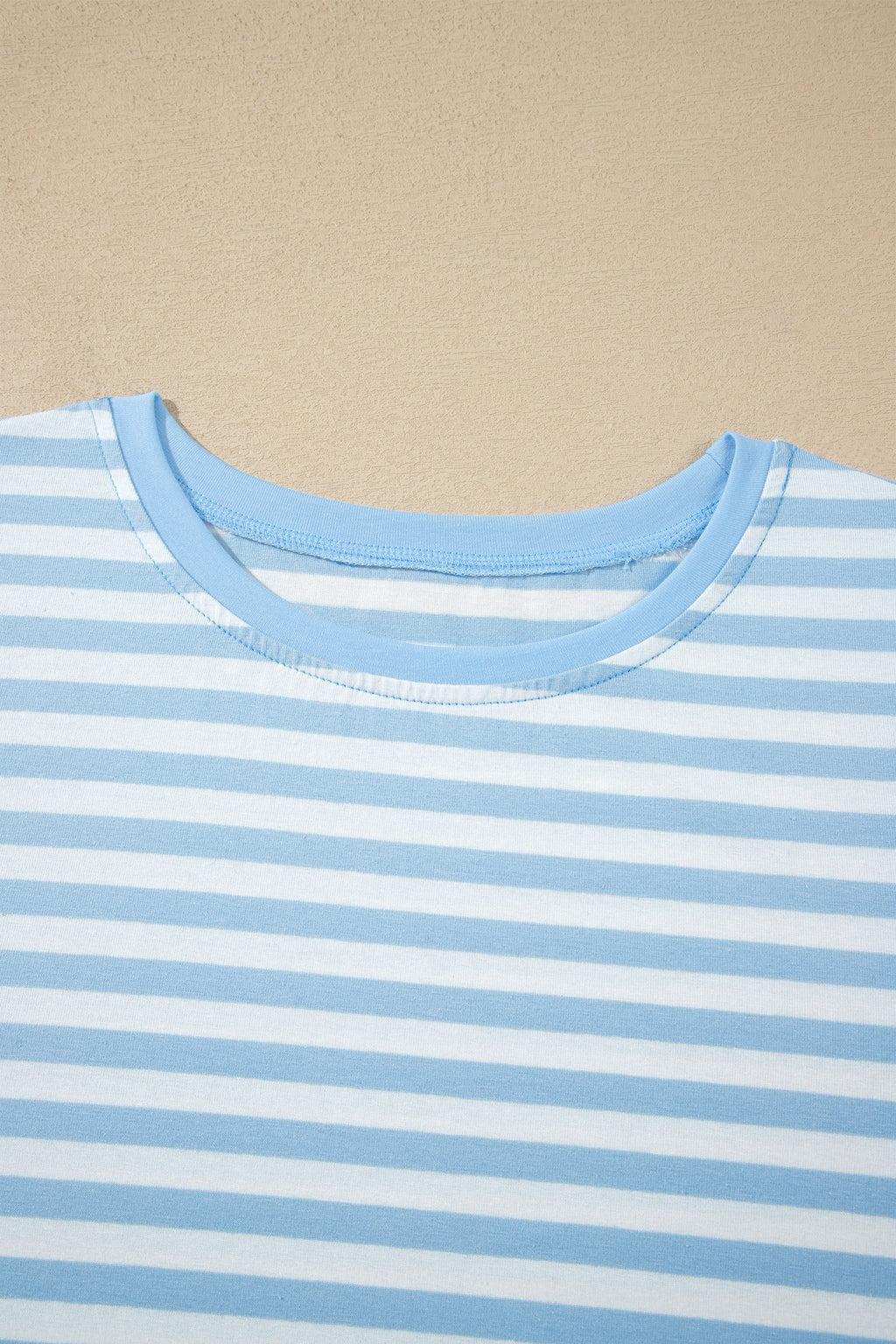 Sky Blue Stripe Tank & Mini Skort Set