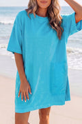 Light Casual T Shirt Mini Dress