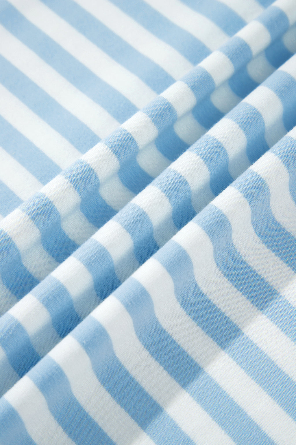 Sky Blue Stripe Tank & Mini Skort Set