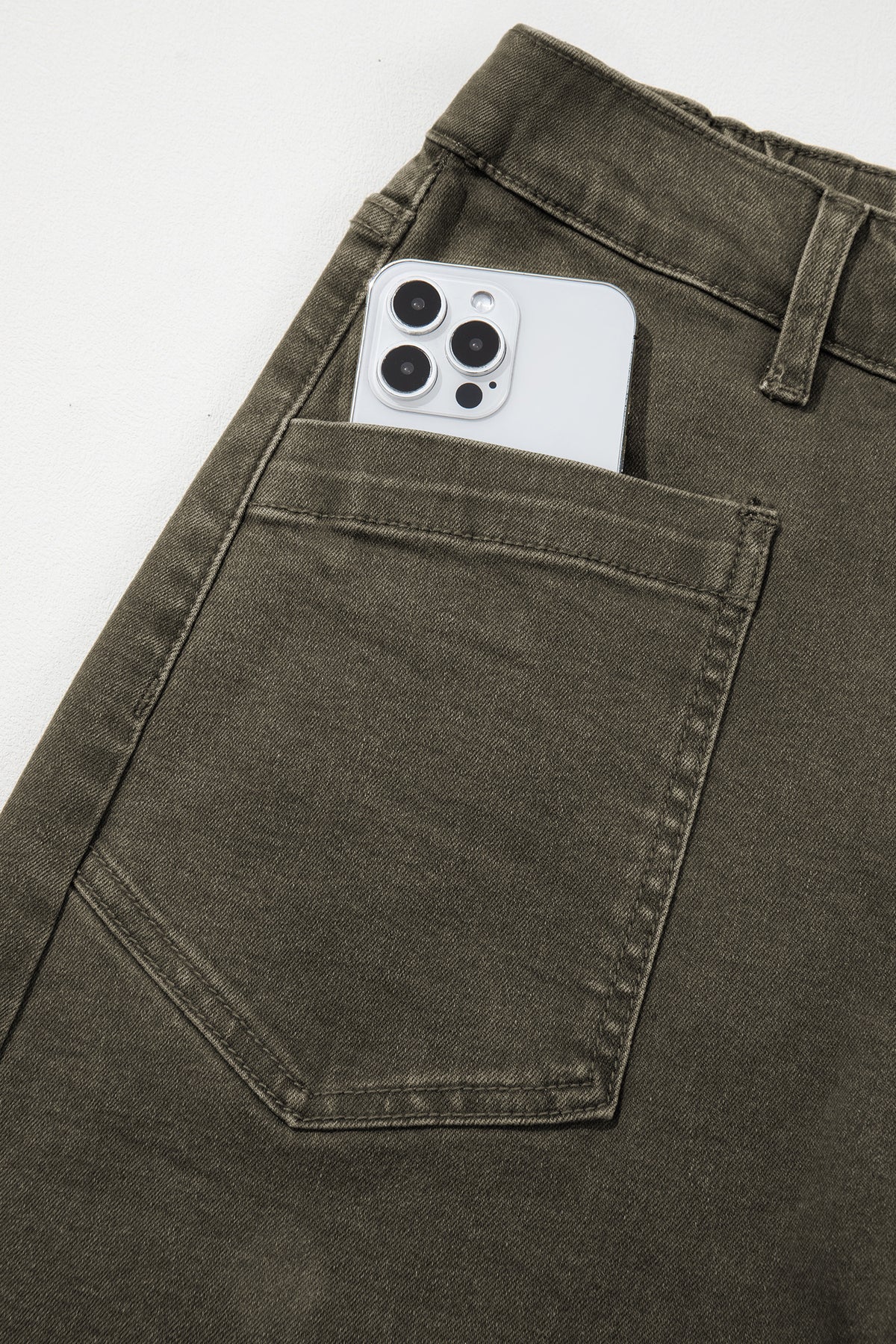 Ankle-length Barrel Jeans