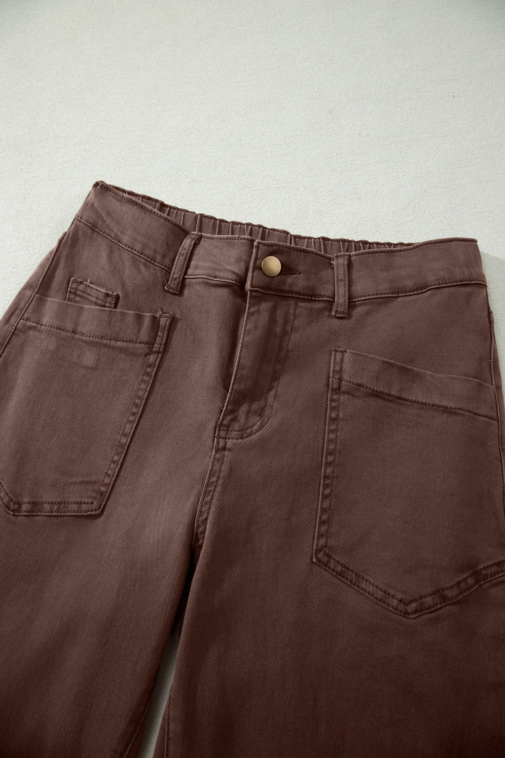 Ankle-length Barrel Jeans