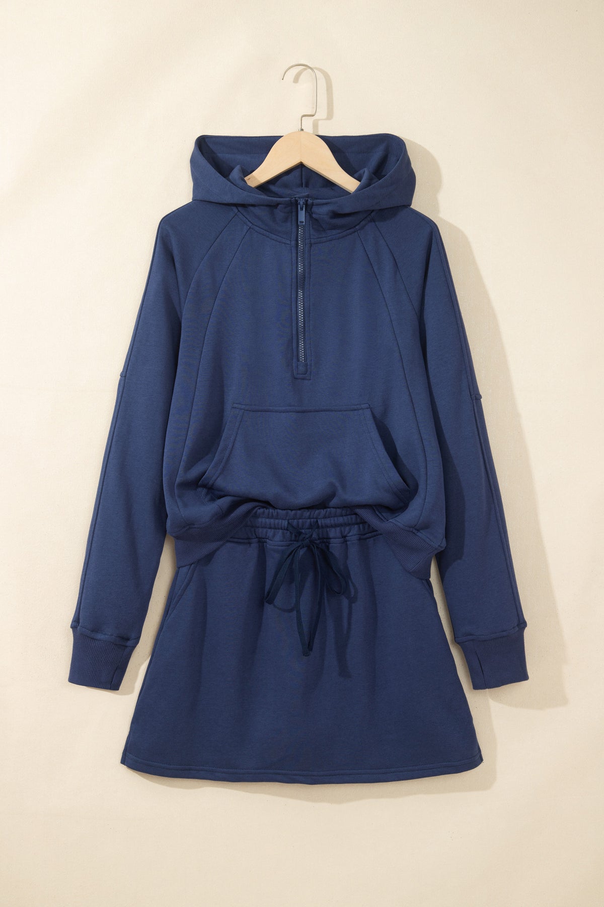 Quarter Zip and Athletic Skort Set