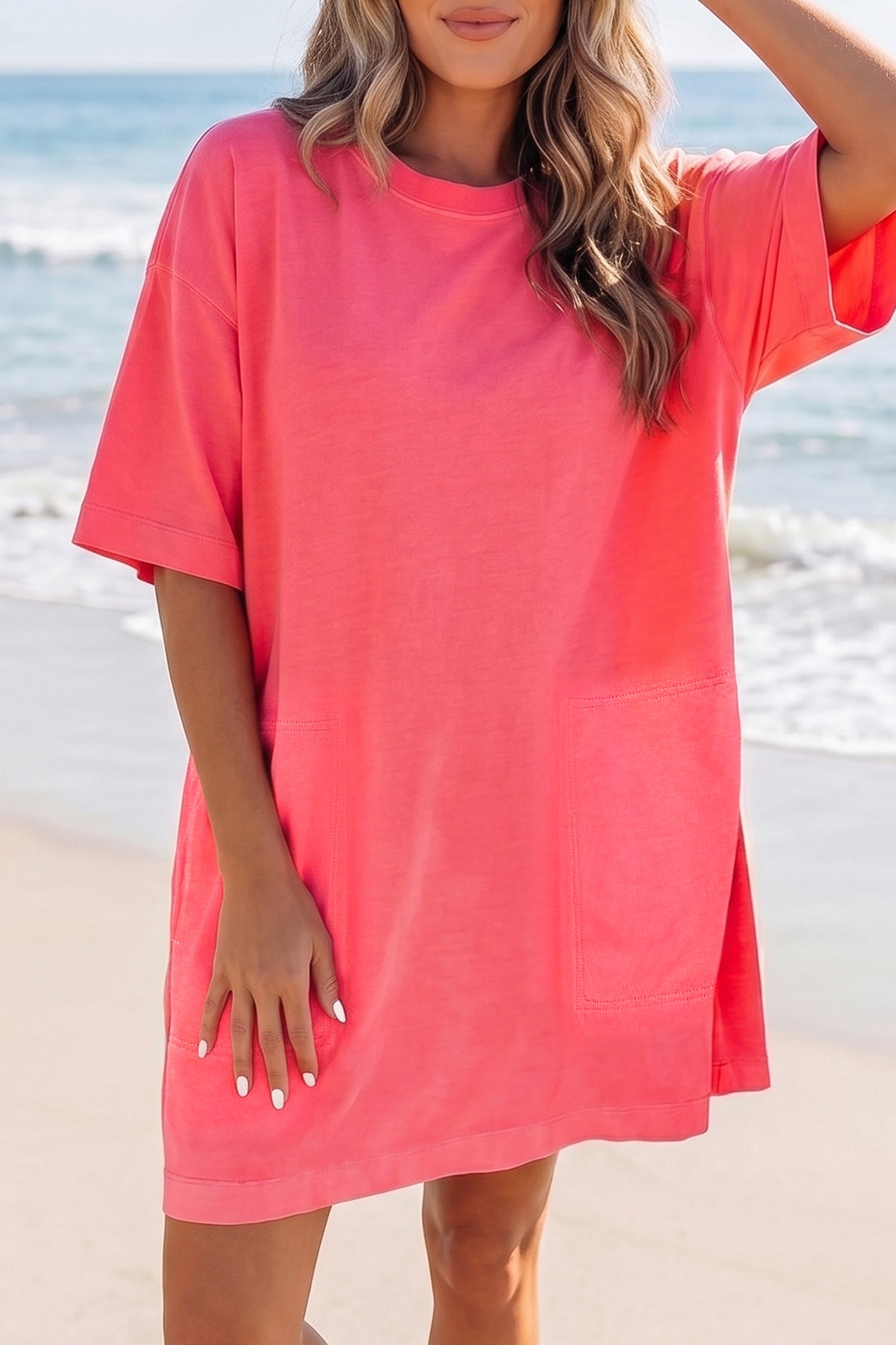 Light Casual T Shirt Mini Dress