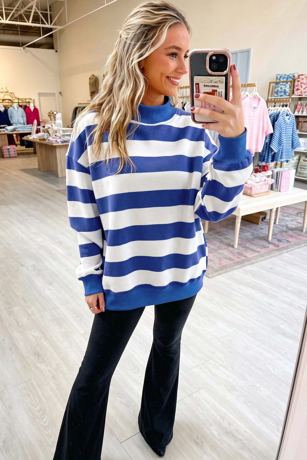 Stripe Sweatshirt