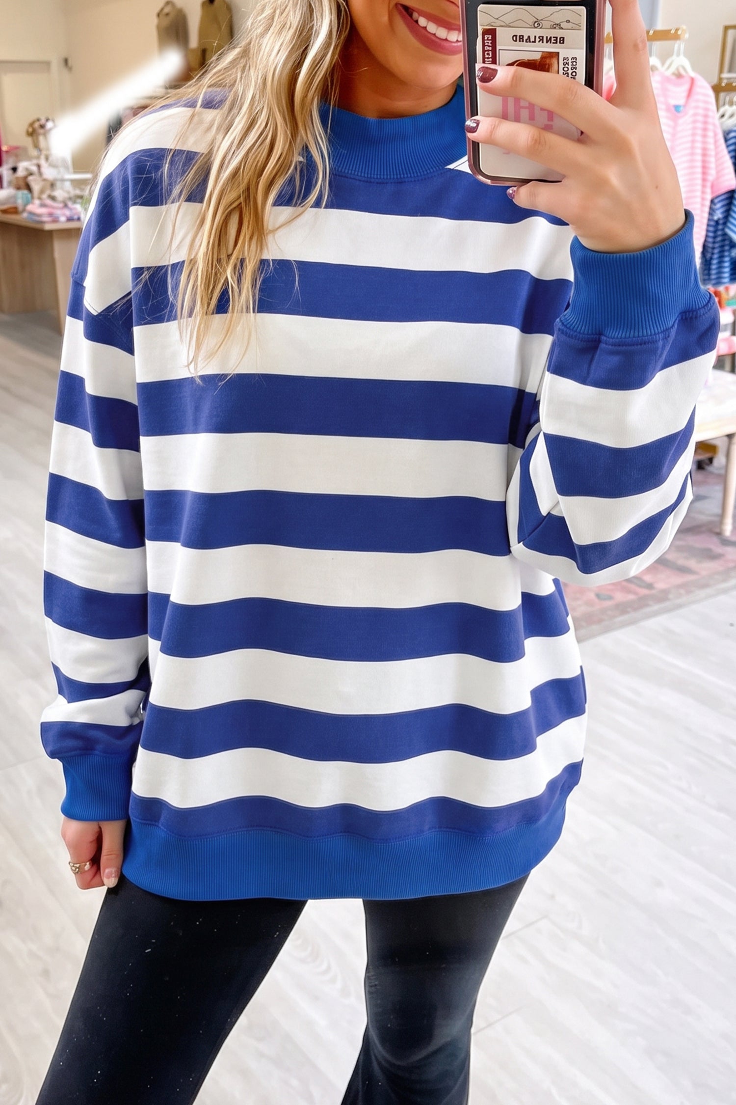Stripe Sweatshirt