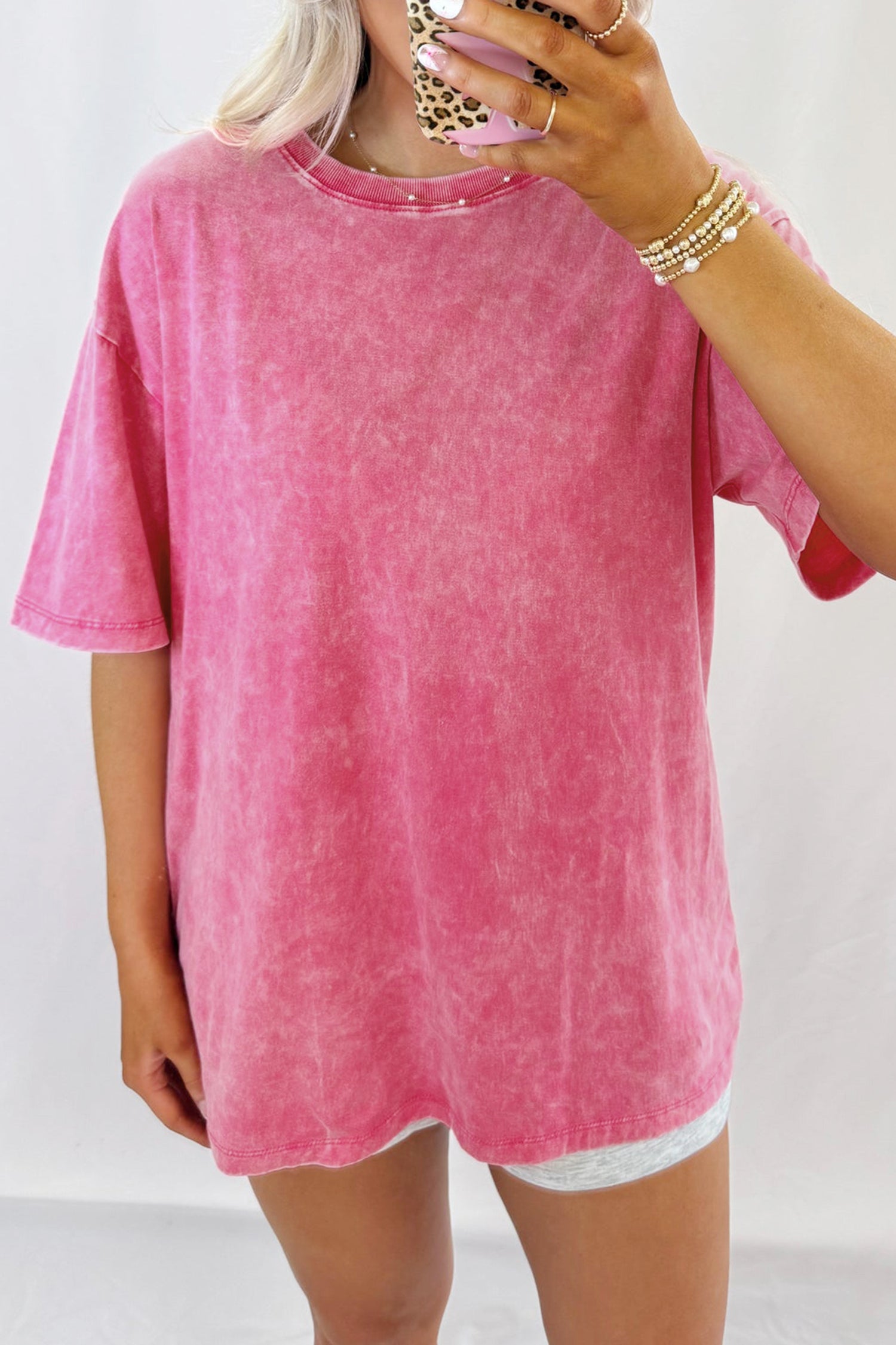 Mineral Washed Oversized Tee