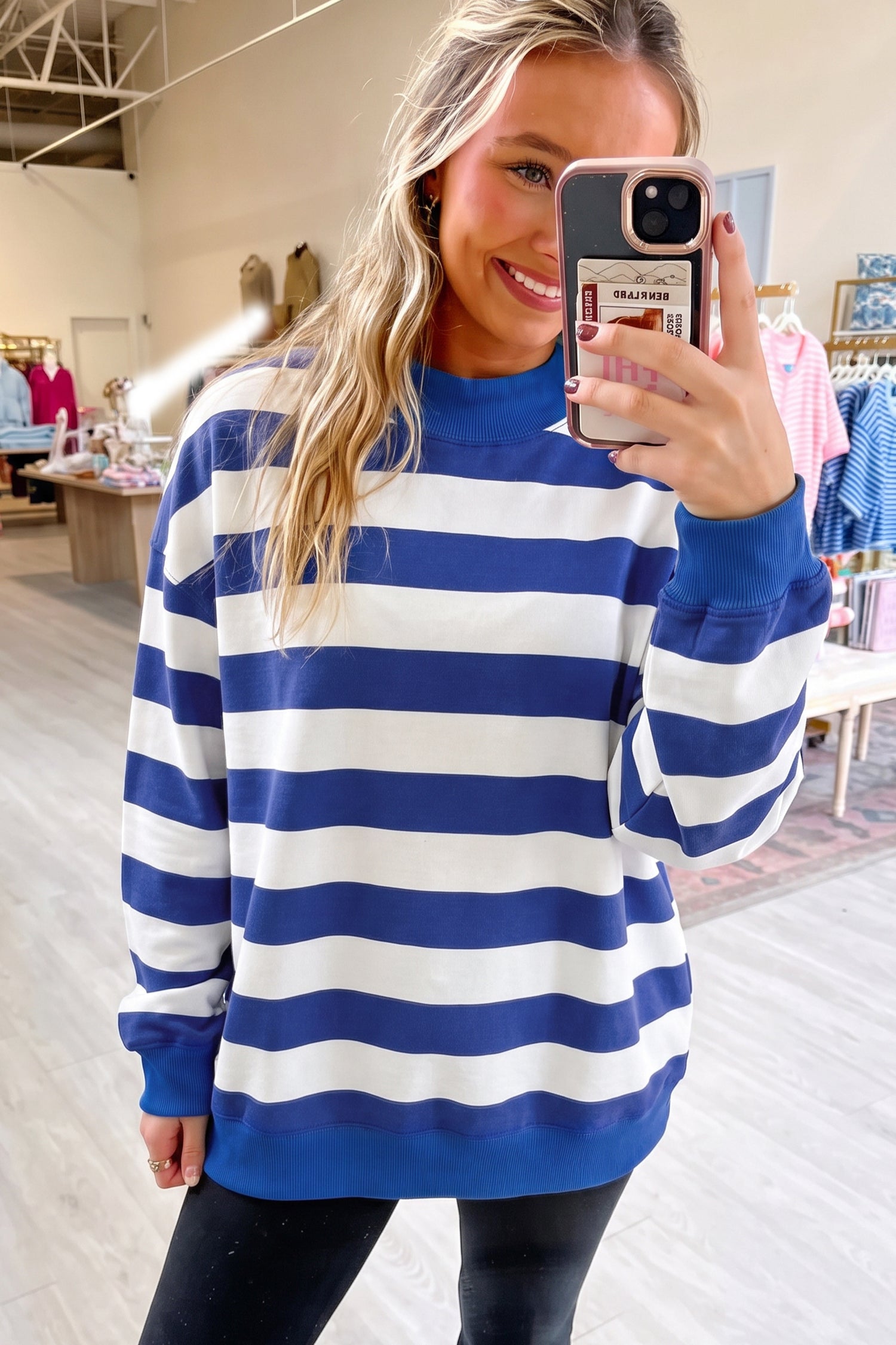 Stripe Sweatshirt
