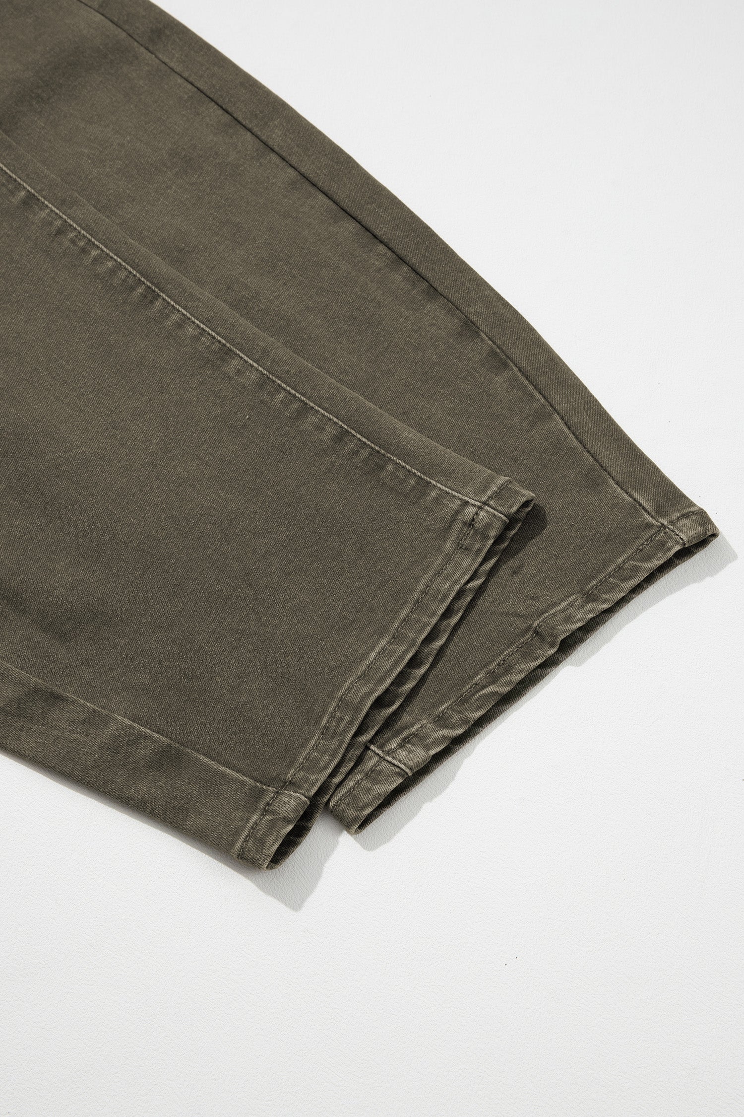 Ankle-length Barrel Jeans