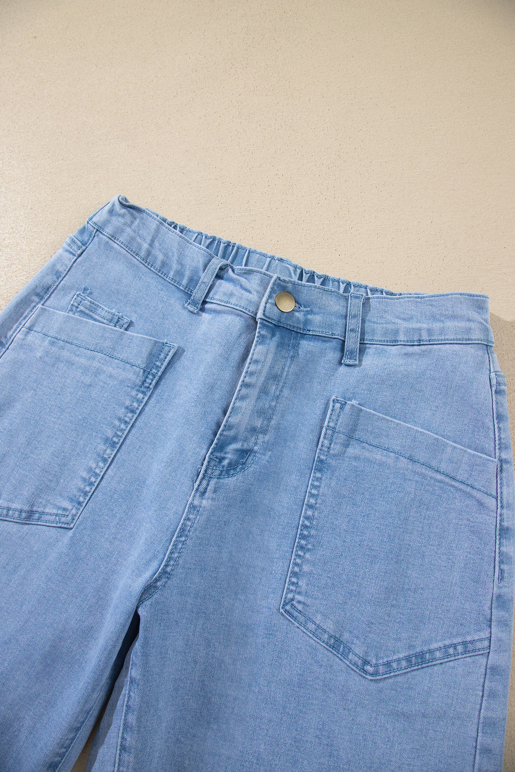 Ankle-length Barrel Jeans