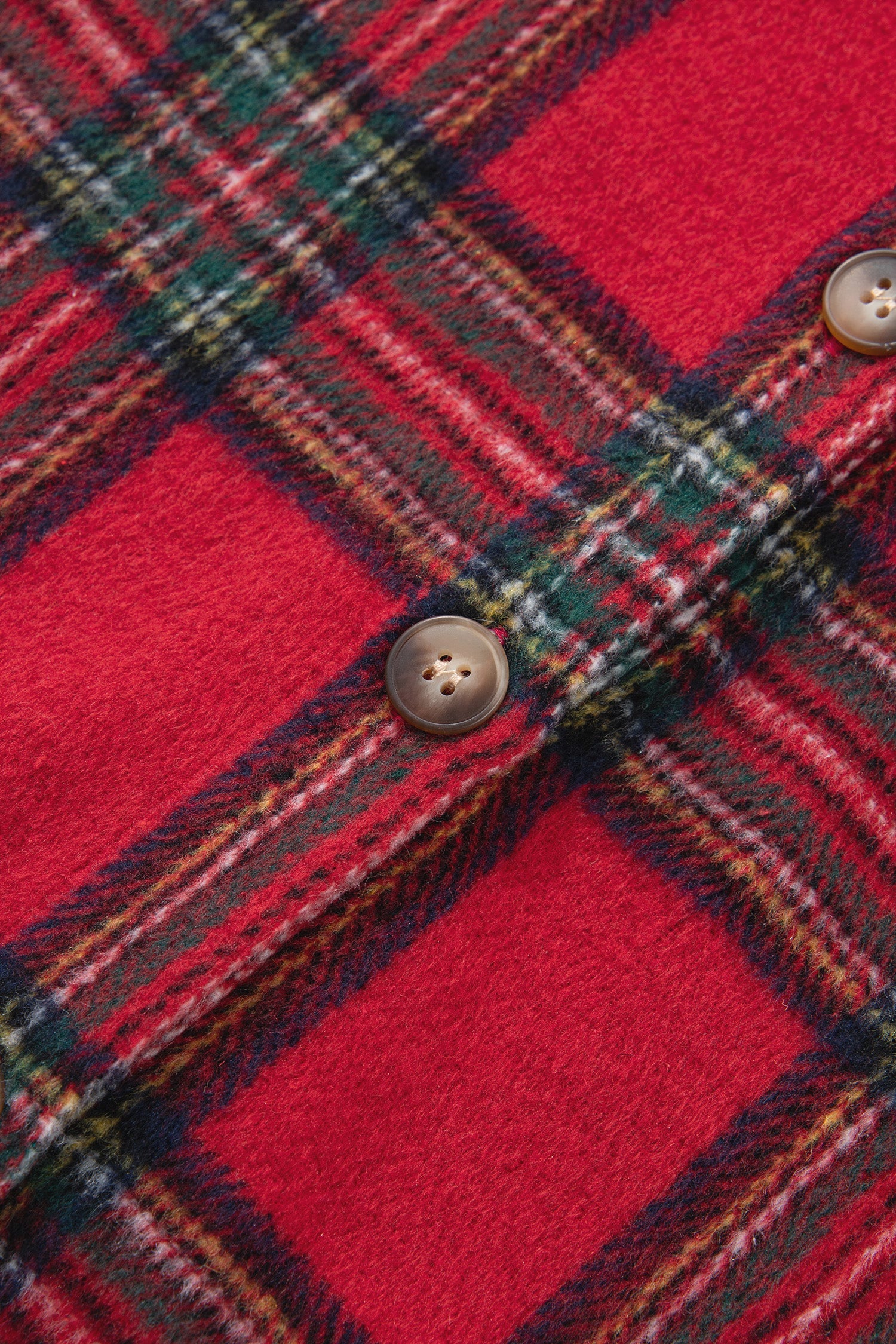 Red Plaid Button-up