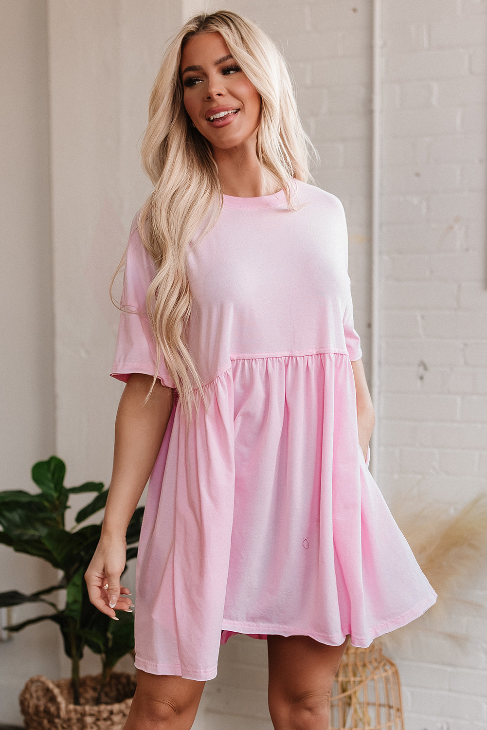Light Pink Summer Dress