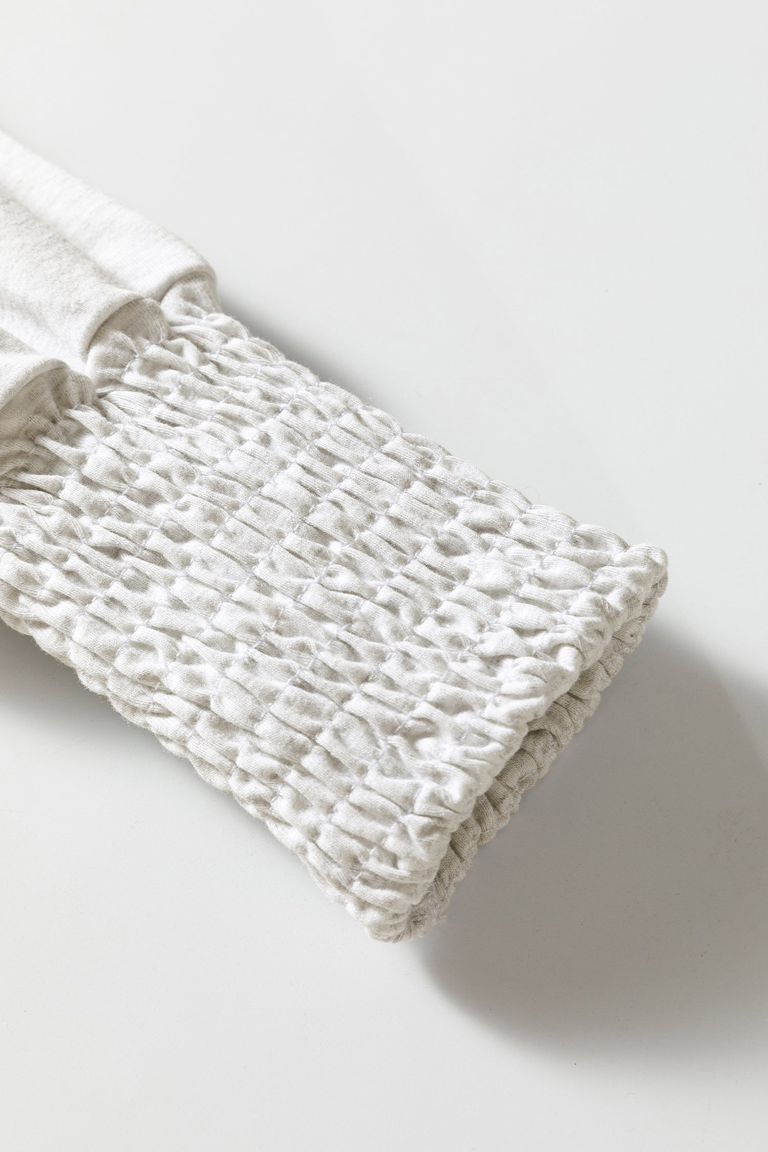 Oatmeal Sleeve Top