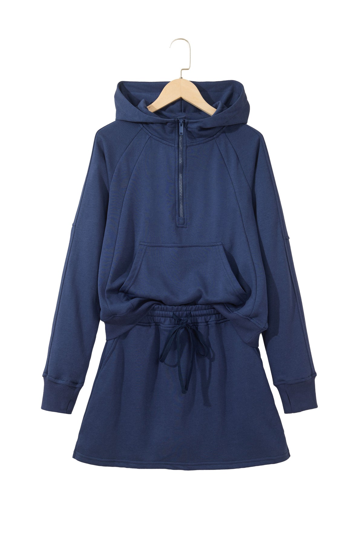 Quarter Zip and Athletic Skort Set