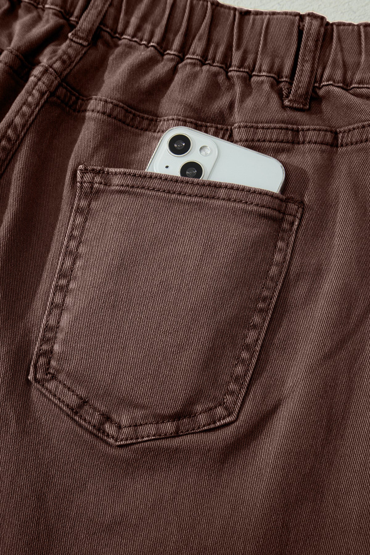 Ankle-length Barrel Jeans
