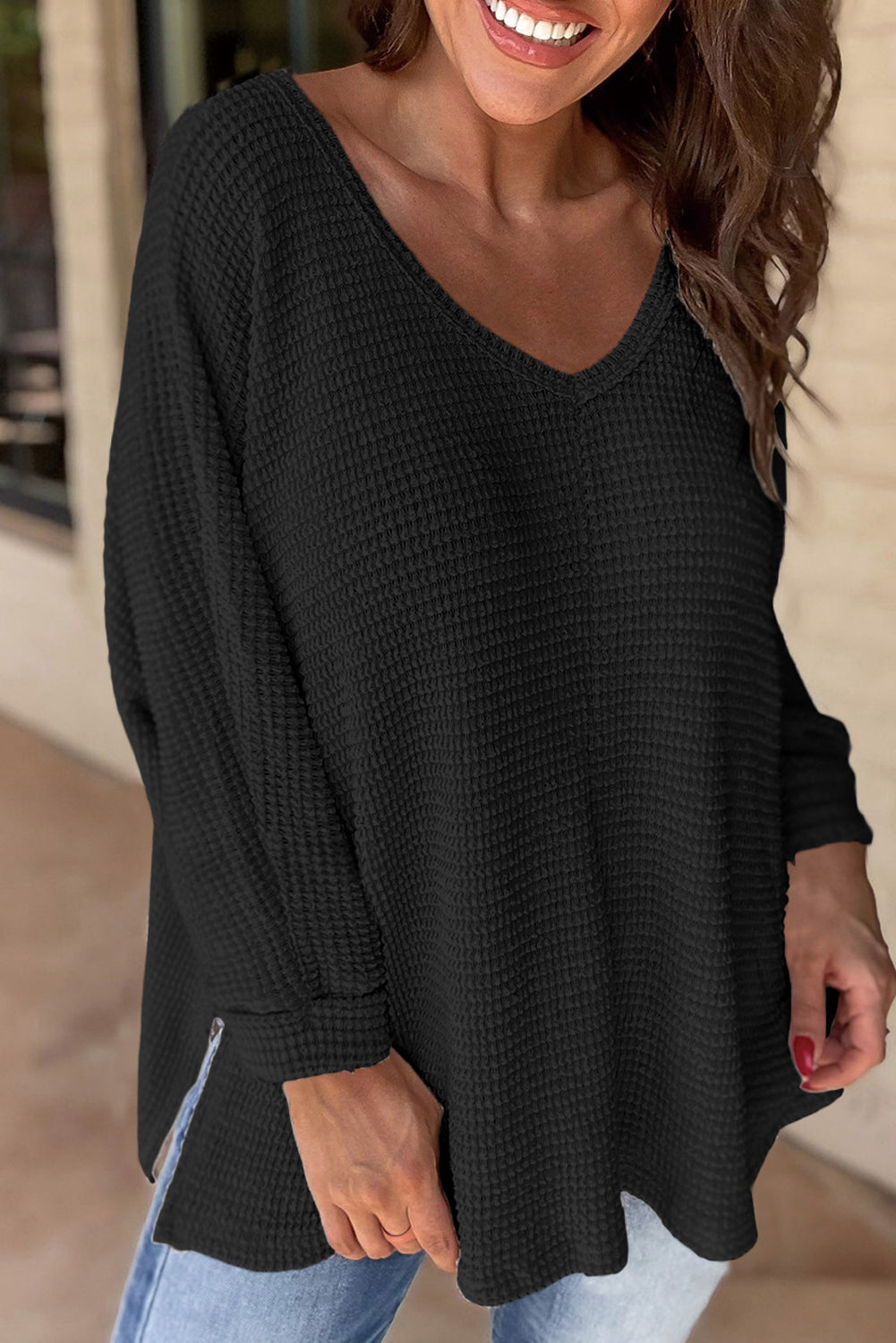 Waffle Knit Shirt