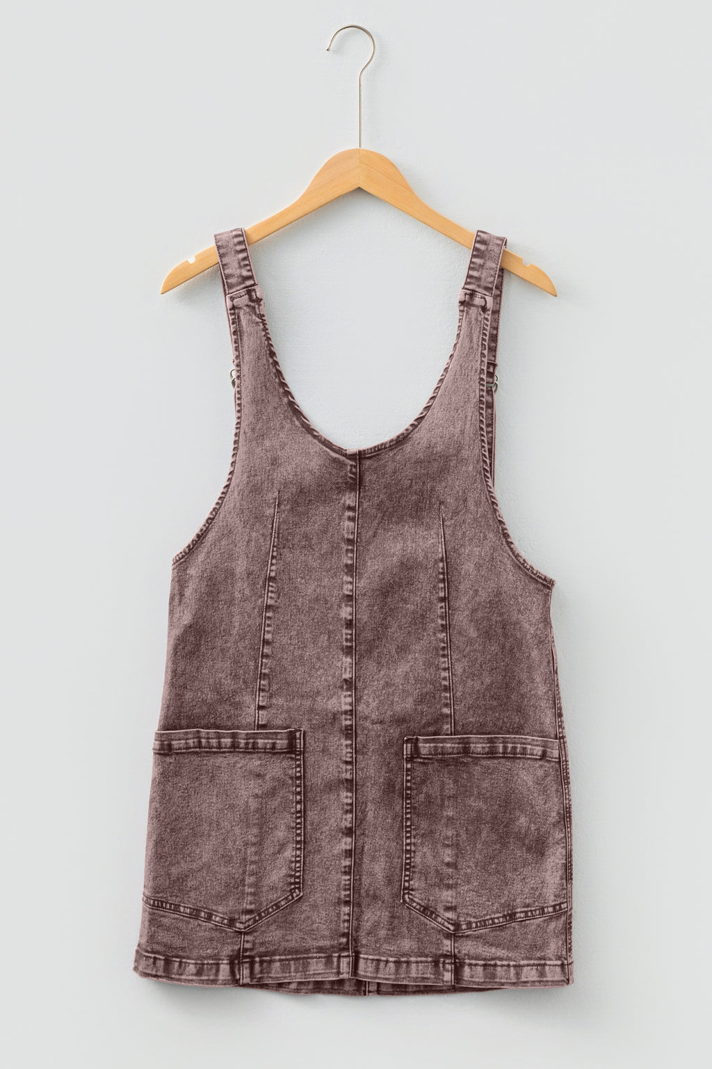 Vintage Washed Denim Mini Dress